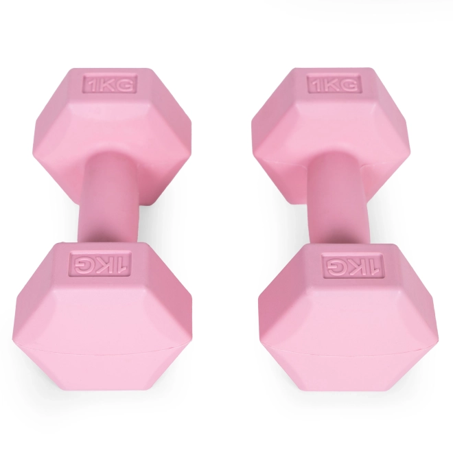 Haltères roses 2x1 kg ModernHome