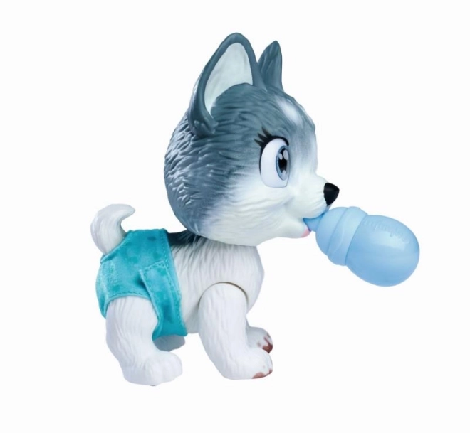 Husky Dog Pamper Petz in the Bath