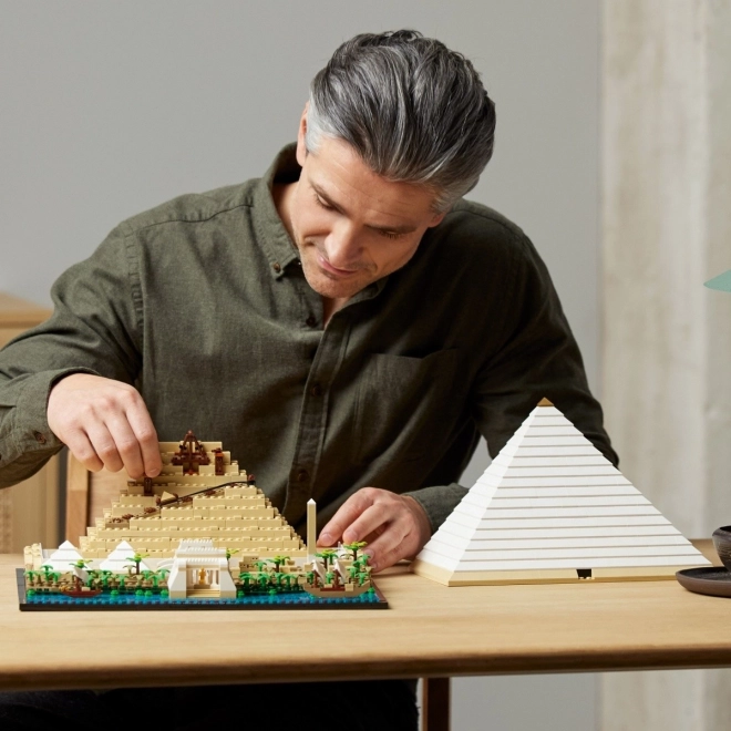 Lego Architectuur piramide van Cheops