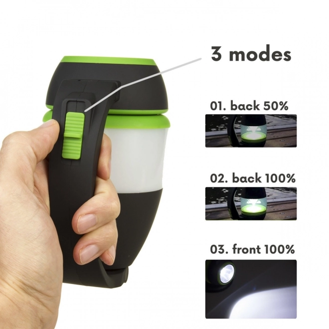 Lampe LED de camping 3 en 1 fonction lampe de table et powerbank MCE298
