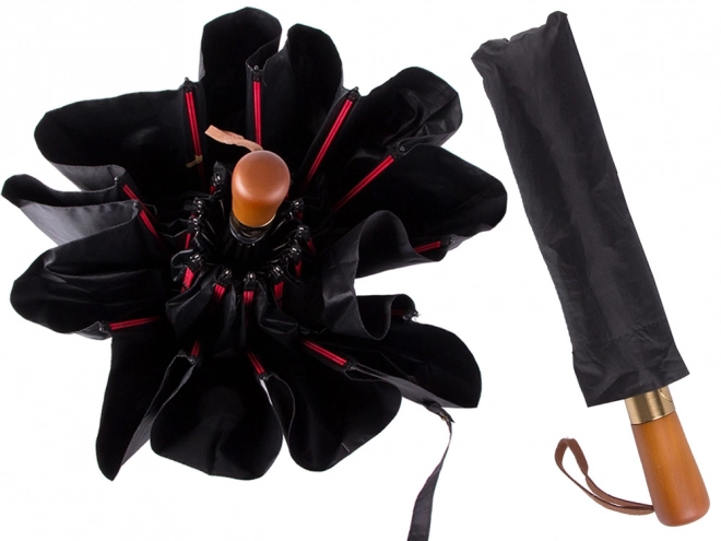 Parapluie pliant élégant noir