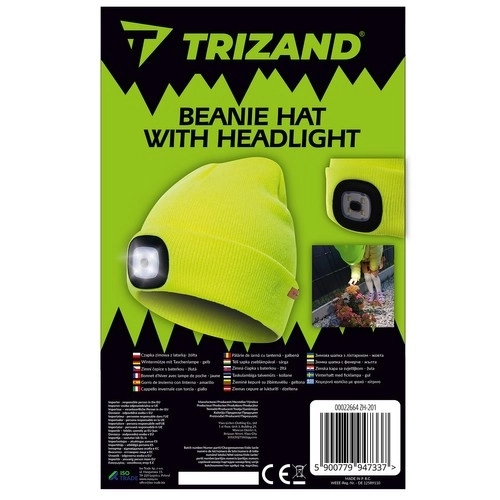 Wintermuts met zaklamp - gele Trizand 22664