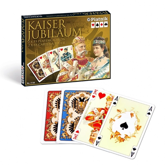 Luxe speelkaarten Kaiser Jubiläum