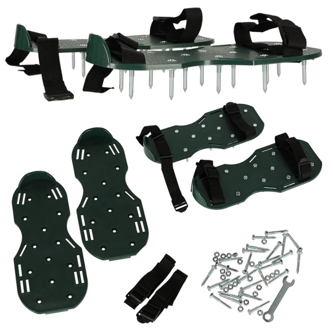 Grasbeluchter woeler schoenen met spikes voor gazon