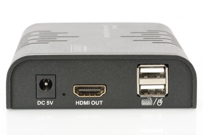 Extendeur KVM (HDMI+USB) jusqu'à 120m via Cat.5e UTP ou IP, 1080p FHD 60Hz, audio