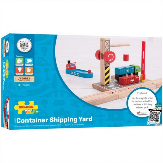 Bigjigs Rail Containeroverslag