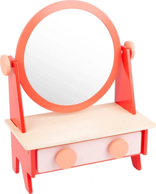 Houten kosmetische tafel Retro