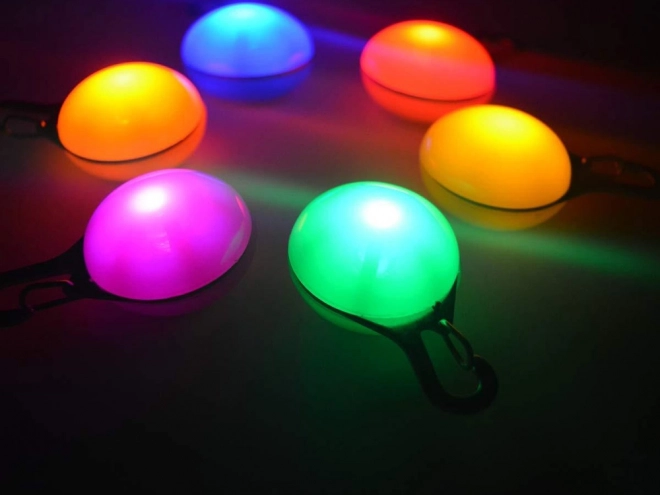Lichtgevende LED-hanger voor halsbanden van honden en katten