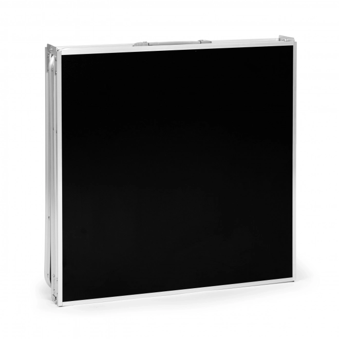 Tourist table folding camping table black top 180 x 60 cm