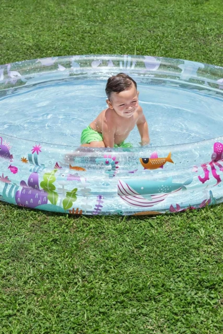Colorful Inflatable Children's Pool 183x33cm