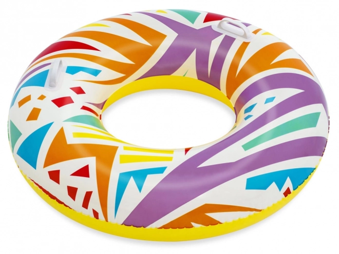 Bestway Geometric Opblaasbare Zwemring voor Kinderen – Wit