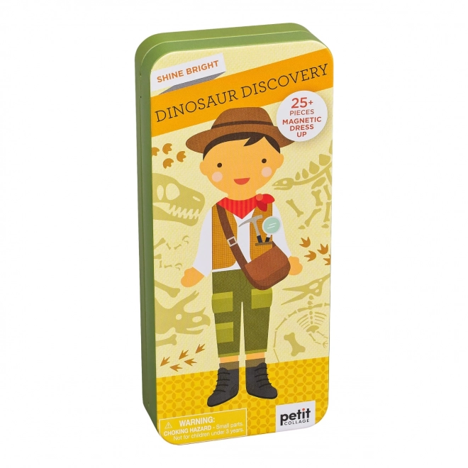 Magnetische puzzel Archeoloog voor kinderen