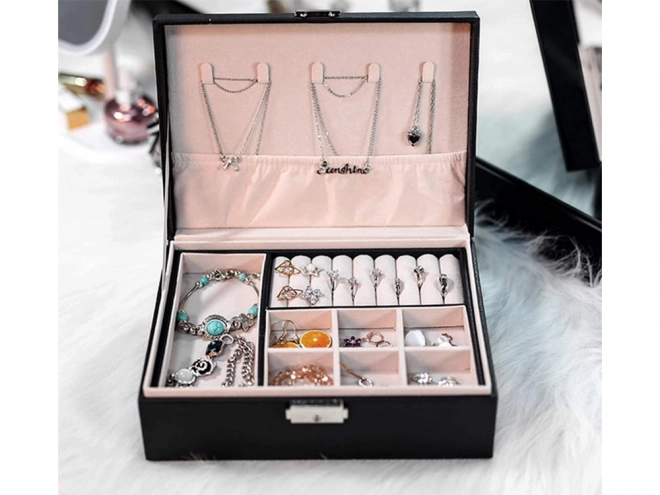 Organizer kist sieradendoos elegante doos voor sleutels