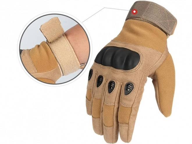 Tactische handschoenen XL met knokkelbescherming