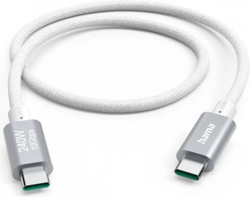 Hama charging and data cable USB‑C to USB‑C 240 W