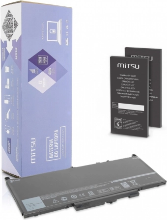 Akku für Dell Latitude E7270, E7470 7200 mAh (55 Wh) 7,4 - 7,6 V