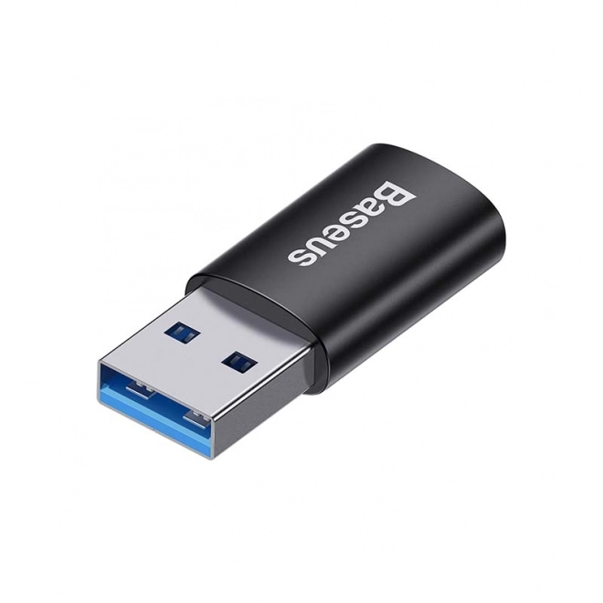 Adapter Baseus USB-A naar USB-C – Zwart