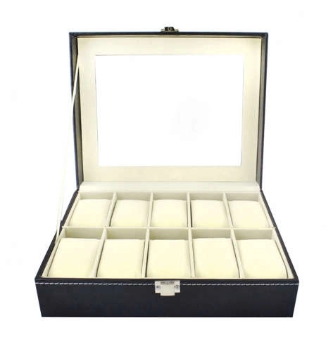 Organizer voor 10 horloges of sieraden