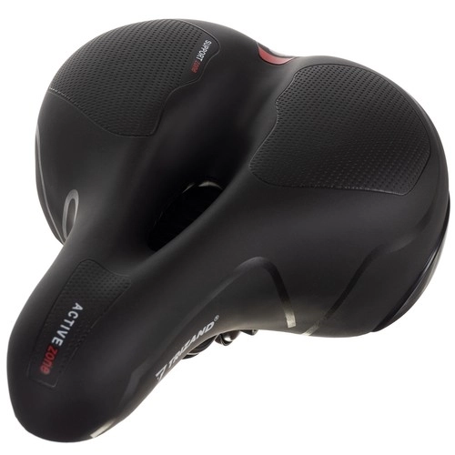 Comfort Bicycle Saddle with Ventilation and Waterproof Cover
