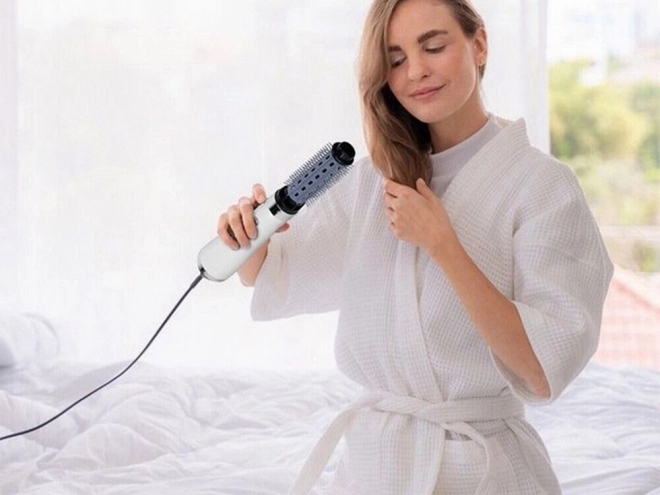Multifunktionale Haarstyling-Bürste 3-in-1