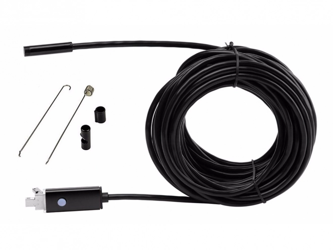 Caméra d'inspection endoscopique avec éclairage LED 10m USB