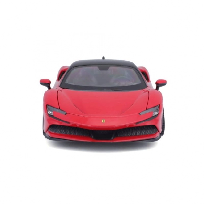 Bburago 1:24 Ferrari Top SF90 Stradale Rood