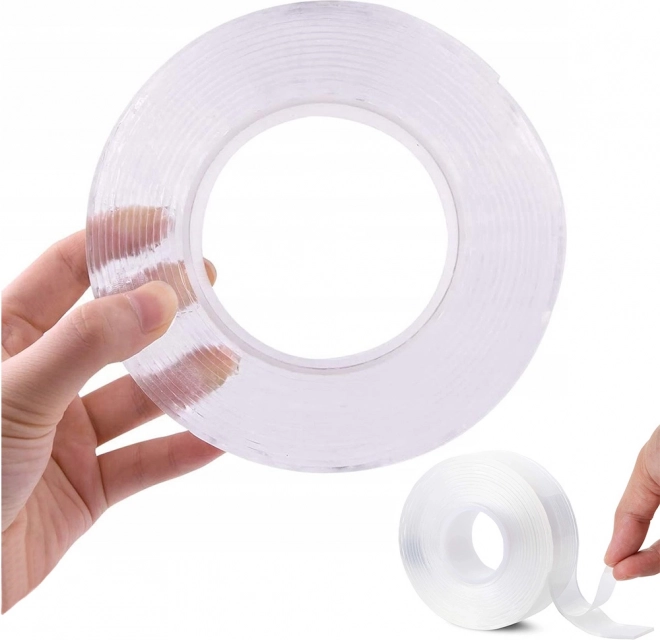 Transparante dubbelzijdige nano tape 5 m