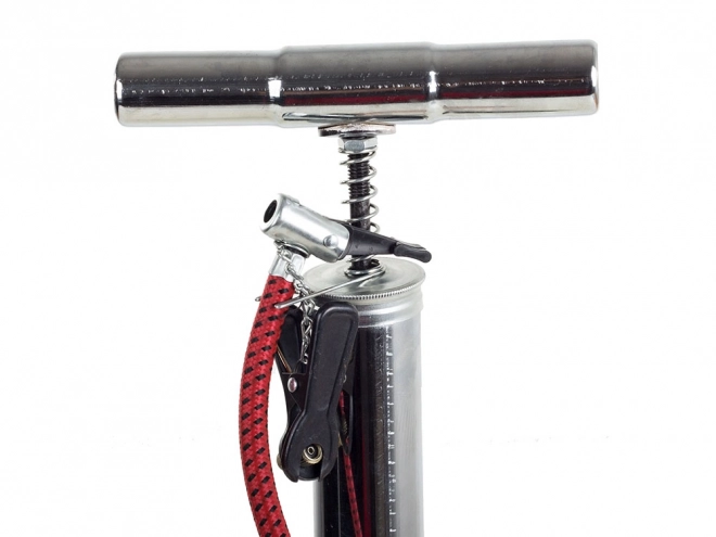 Manual Metal Air Pump with Pressure Gauge