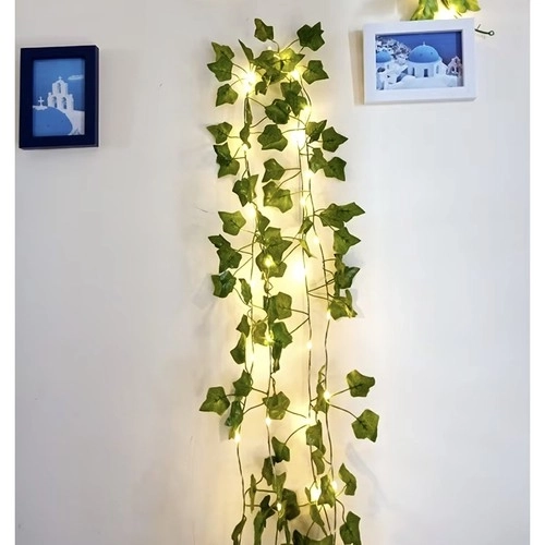 Lierre artificiel avec éclairage LED