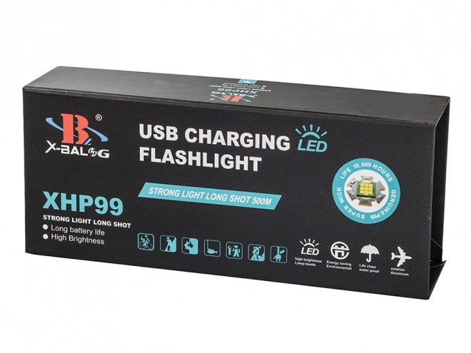 Militaire tactische zaklamp met LED Cree XHP99