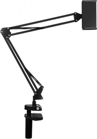 Support de table Puluz avec porte-téléphone et tablette – noir