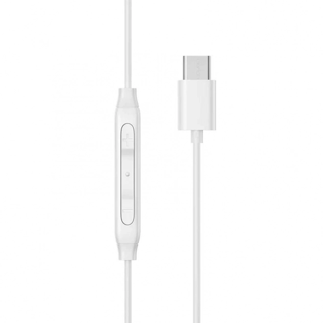 Bekabelde oordopjes Joyroom JR-EC05, Type-C (wit)
