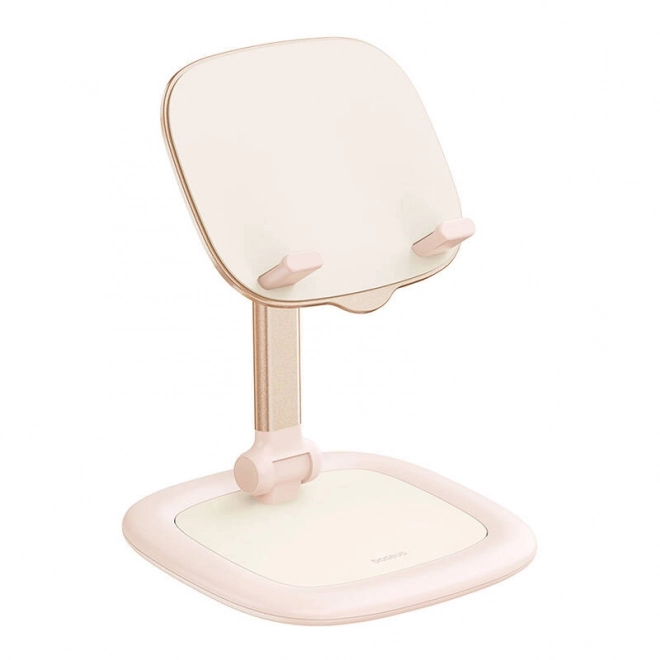 Standaard voor tablet en telefoon Baseus Seashell roze