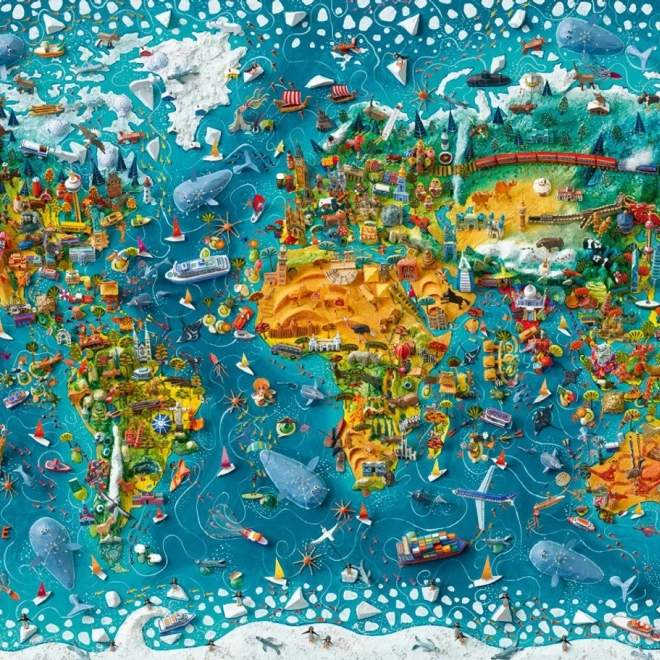 2000-Piece Puzzle – Our World