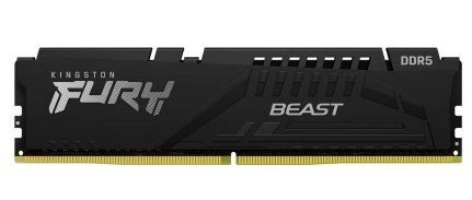 Geheugen Kingston Fury Beast DDR5 128GB (4x32GB) 5600 CL40 zwart