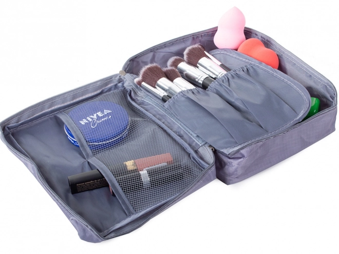 Reisorganizer voor cosmetica in grijze kleur