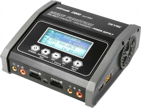SKYRC D260 slimme dubbele lader 2×130 W