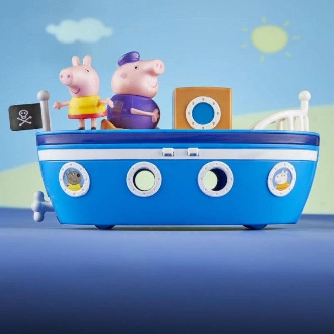 Peppa Pig bateau à vapeur de grand-père