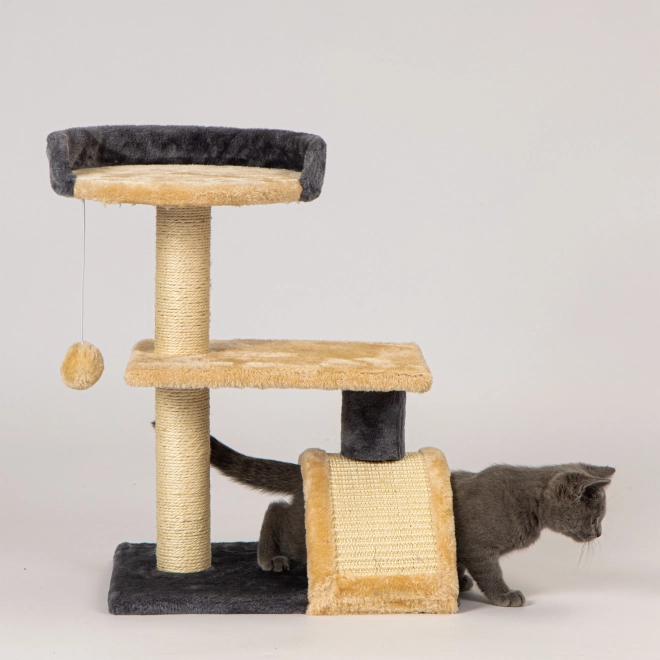 Arbre à chat lit superposé jouet suspendu
