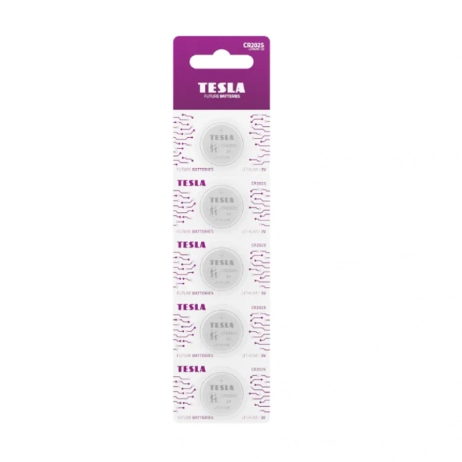 Lithiumbatterij Tesla CR2025 3V