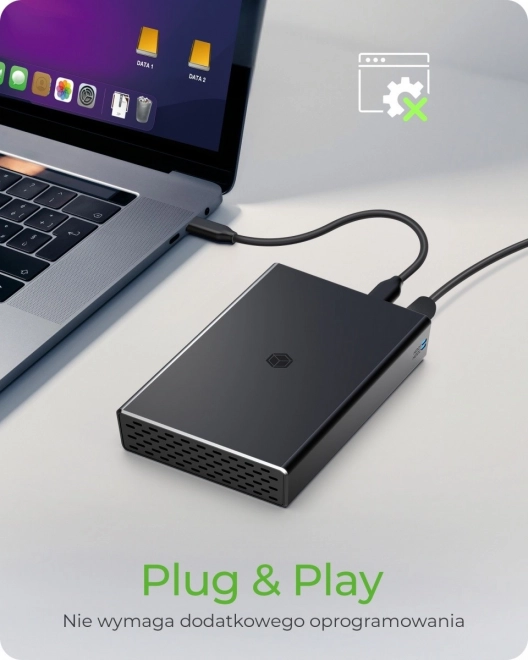 Raid-Gehäuse für 2,5 SATA HDD mit USB 3.2 Gen 2