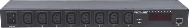 8 C13 outlets in 1U design