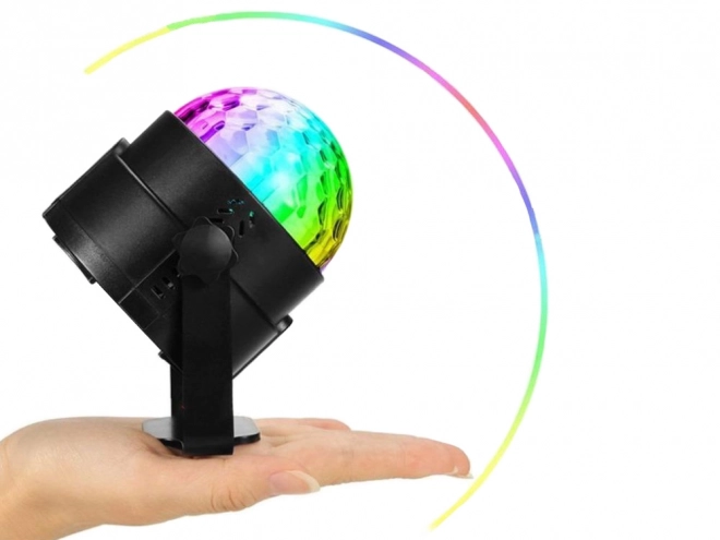 LED RGB Disco Ball Projector