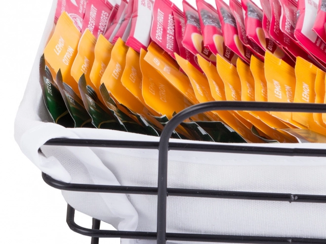 Metallgitter-Organizer mit Futter