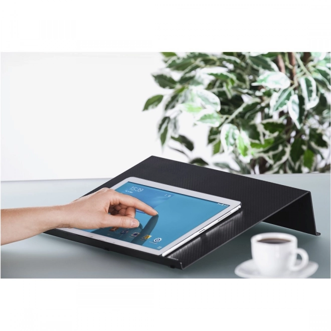 Laptopstandaard met carbonlook, tot 18,4″