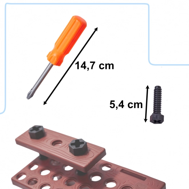 Atelier pour enfants avec outils 48 pièces