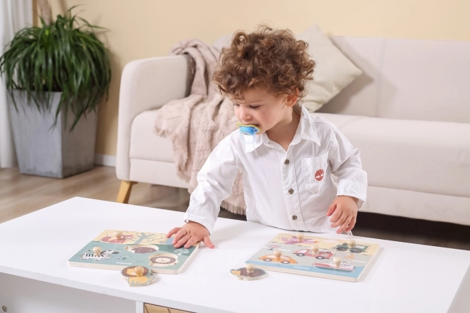 Polar B Animal Puzzle with Handles