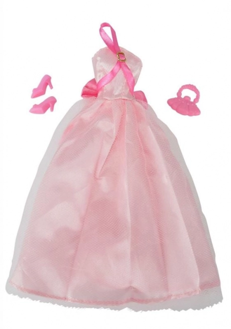 Elegantes Kleid für die Puppe Steffi