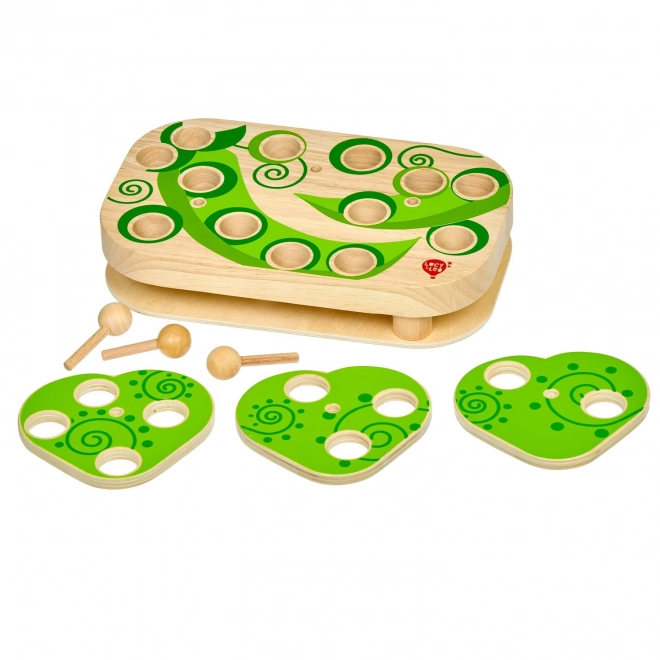 Lucy & Leo Vang de Rupsjes – houten motoriek spel met magneten