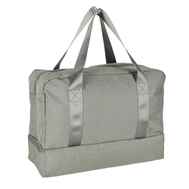 Reistas voor handbagage 39 x 18 x 30 cm grijs